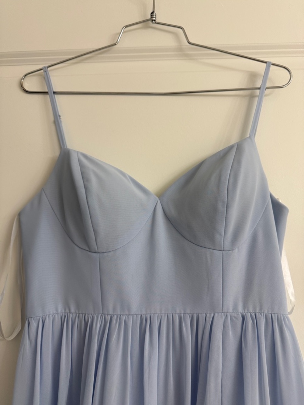 Revelry Chiffon Periwinkle Serenity Dress - Picture 7 of 9